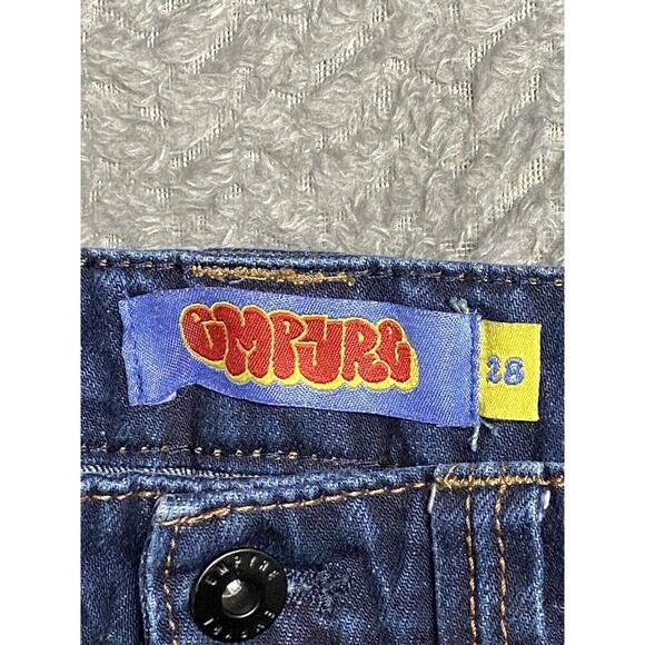 Vintage Empyre Blue Jeans Men 28 Double Knee Baggy Loose Skater Grunge Baggy 90s - Picture 5 of 10